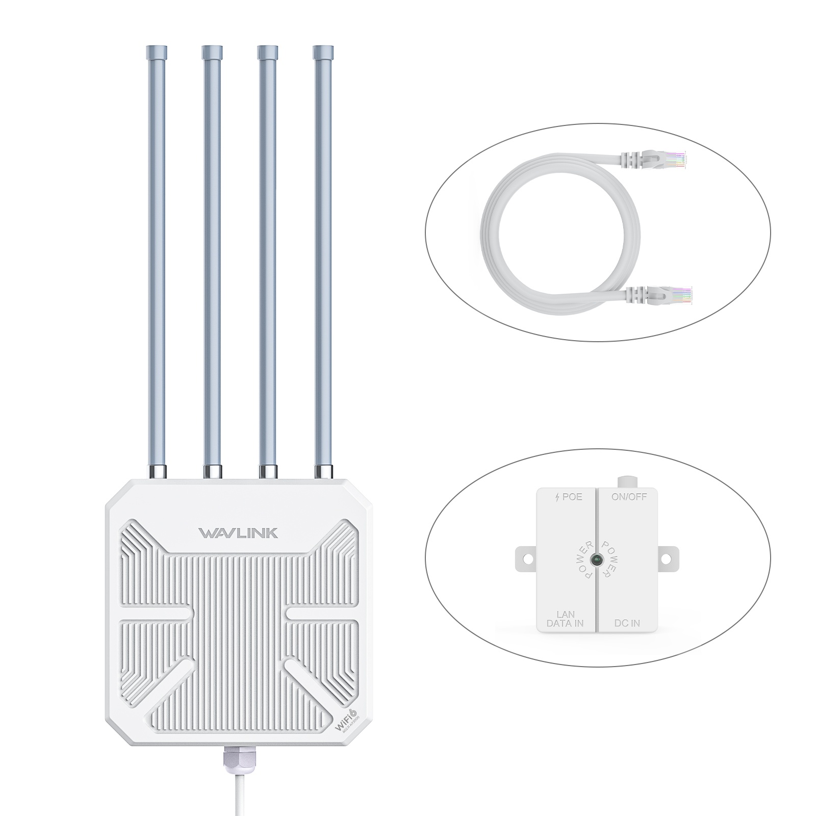 WAVLINK AERIAL HD9 AX3000 Outdoor Wi-Fi 6 Access Point thumbnail 2